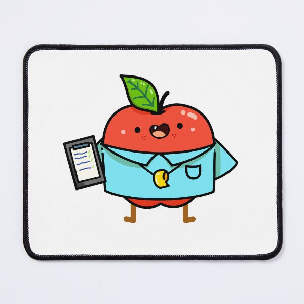 Item preview, Kawaii Apple Gym Coach designed and sold by kawaiilife.