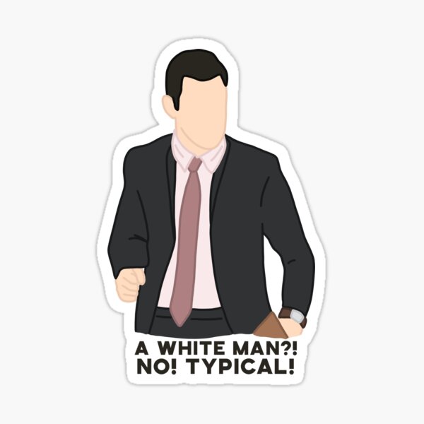 Item preview, A White Man No Schmidt New Girl designed and sold by wanderinghomebodyco.