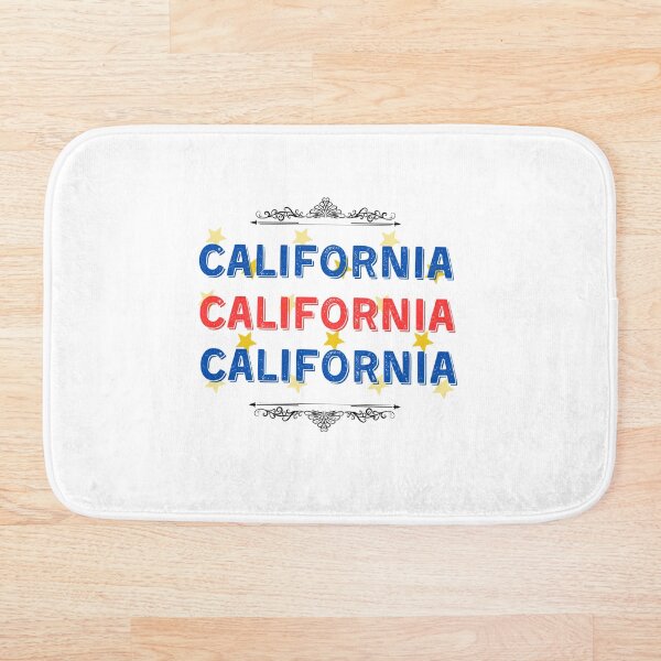 Item preview, California in the patriotic colors designed and sold by studio468.