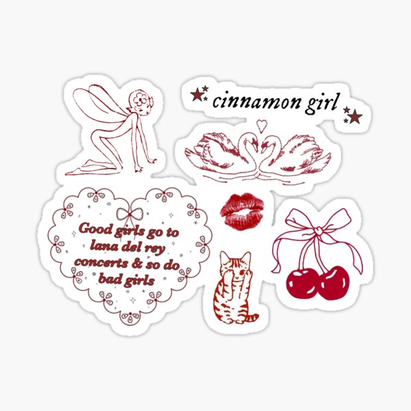 Coquette Sticker for Sale by ShewyOranges  Cute laptop stickers, Cool  stickers, Girl stickers