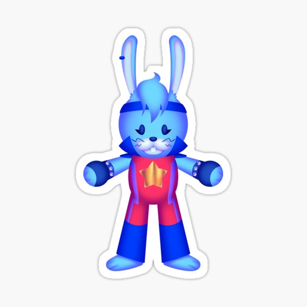 FNAF - Glamrock Bonnie & Glamrock Freddy (Fazburger™️) Sticker