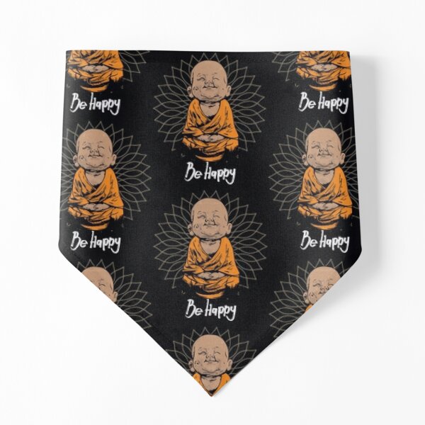 Be Happy Little Buddha - cute buddha good vibes and positivity