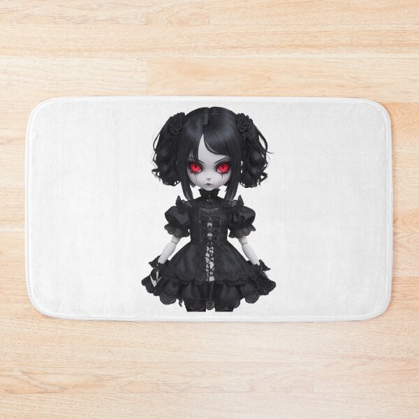 Item preview, A red eyed and creepy Nadja Doll designed and sold by AnnamarieDoll.