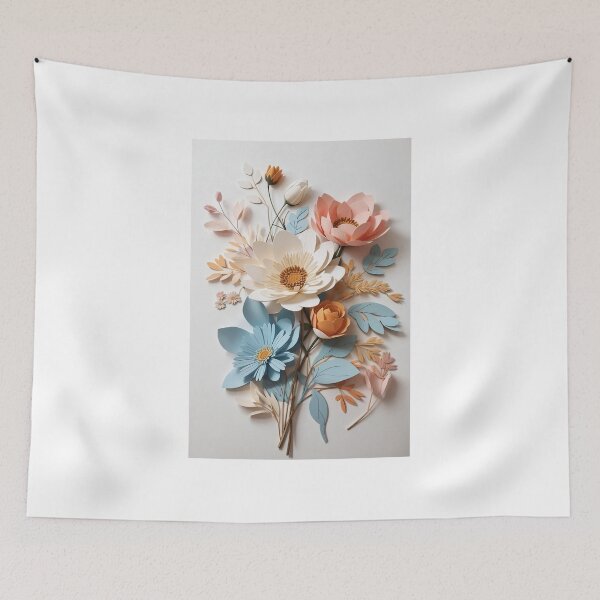 Item preview, minimalist flower art soft case designed and sold by KnzSHOPPING.