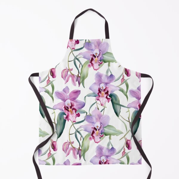 Item preview, Watercolor Orchid Pattern 24 designed and sold by DigitalPatternx.