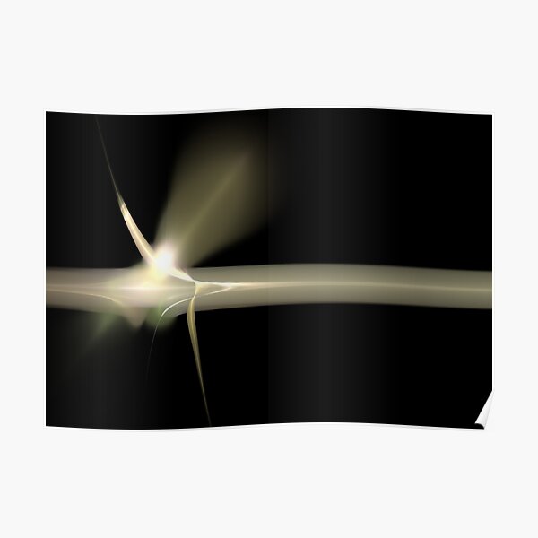 Particle Collision Poster