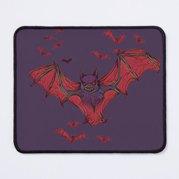 Item preview, Red Bat On Halloween designed and sold by RickBlaine42.