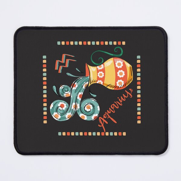 Item preview, water bearer, aquarius, zodiac sign designed and sold by NellyandBryan.