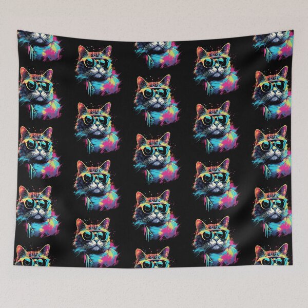 Item preview, Cat With Sunglasses designed and sold by Obsidian Ink by Wilshire.