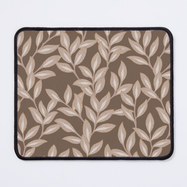 Item preview, Trailing Leaves - Brown & Pink designed and sold by Sarah Thorpe Designs .