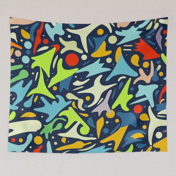 Item preview, abstract colors designed and sold by Timegraf.