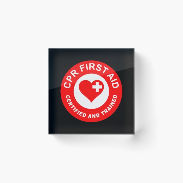Item preview, CPR First Aid Trained and Certified designed and sold by JohannePastor.