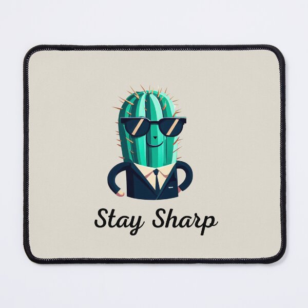 Item preview, Cactus Lover Stay Sharp T-Shirt designed and sold by ScruffyBlonde.