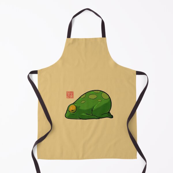 Item preview, cute yoga frog child's pose mood illustration designed and sold by DingHuArt.