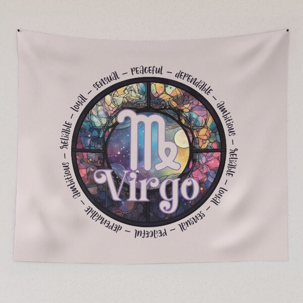 Item preview, Virgo Zodiac Sign designed and sold by NellyandBryan.