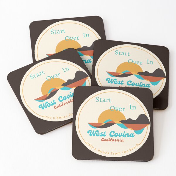Item preview, West Covina coaster - autumn designed and sold by Lucrezia Corti.