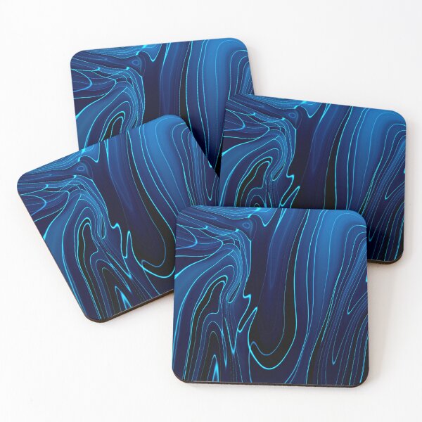 Item preview, Blue Marbled Splatter Pattern designed and sold by Mark Cannon.
