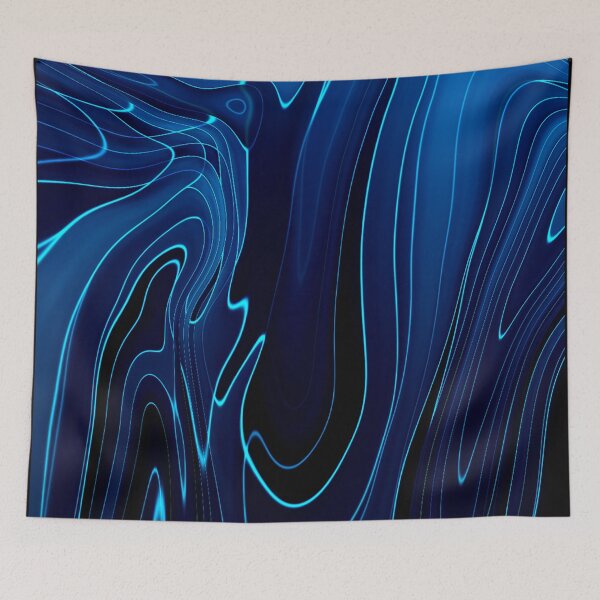 Item preview, Blue Marbled Splatter Pattern designed and sold by Mark Cannon.