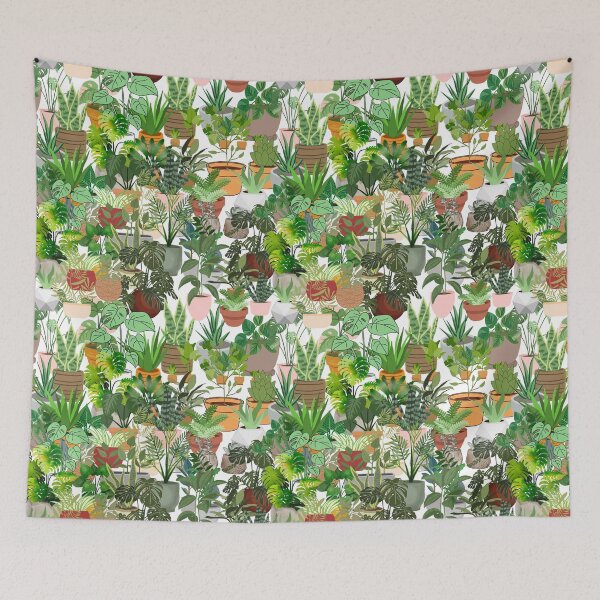 Item preview, Pot Plants Pattern designed and sold by KapowStickers.