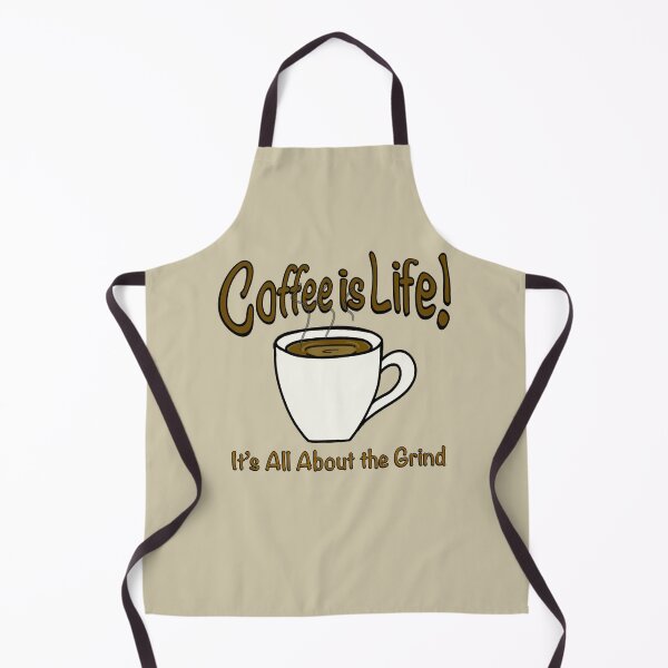 Item preview, Coffee is Life! It’s All About the Grind! (Dark) designed and sold by Scottopia.