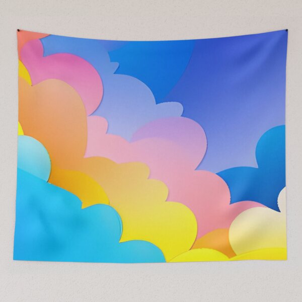 Item preview, Abstract Colorful Cloud Pattern designed and sold by calibrit.