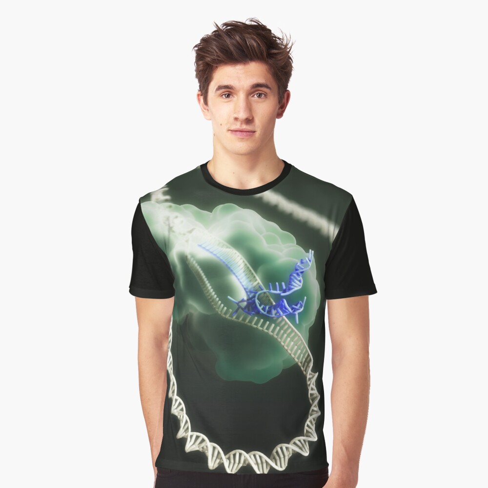 CRISPR-Cas9 Gene Editing Complex Graphic T-Shirt