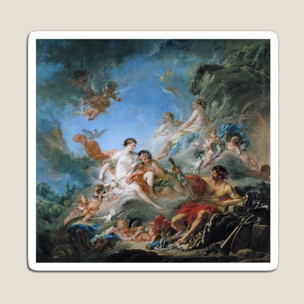 Vulcan Presenting Venus with Arms for Aeneas is a 1757 painting by François Boucher, now in the Louvre in Paris Magnet