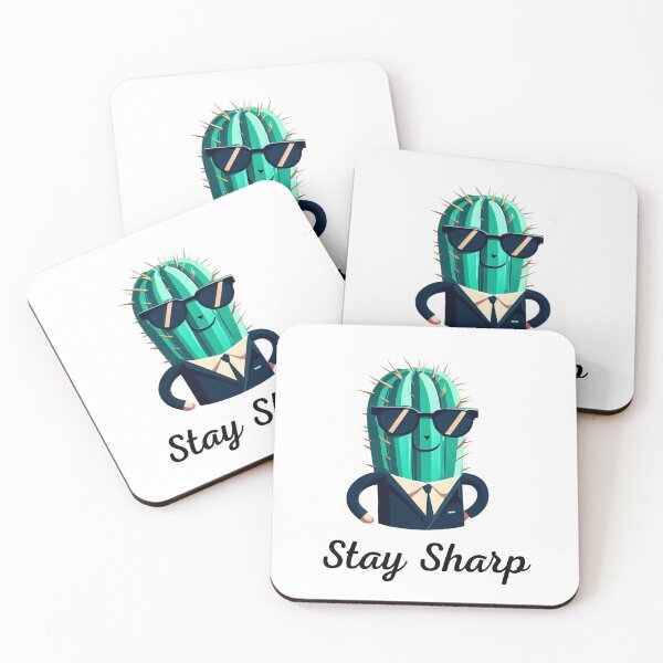 Item preview, Cactus Lover Stay Sharp T-Shirt designed and sold by ScruffyBlonde.