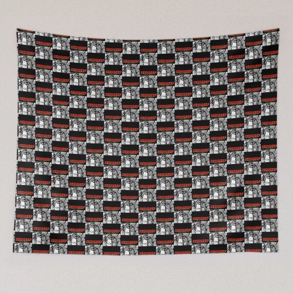 Item preview, The Half Face Panic and Peace designed and sold by mollyzshop.