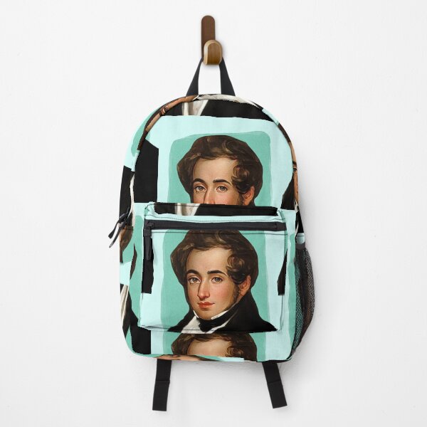 Item preview, Italian Composer Vincenzo Bellini - pistachio - illustration designed and sold by Litstoy.