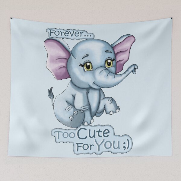 Item preview, Elephant Sissi - Version 2 designed and sold by ARTemyzz.