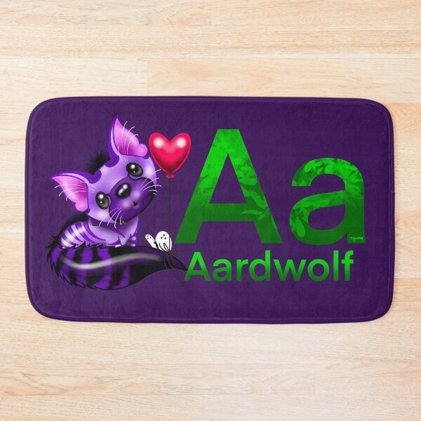 Item preview, Weird Animals A-Z: Aa aardwolf designed and sold by MetroInk.
