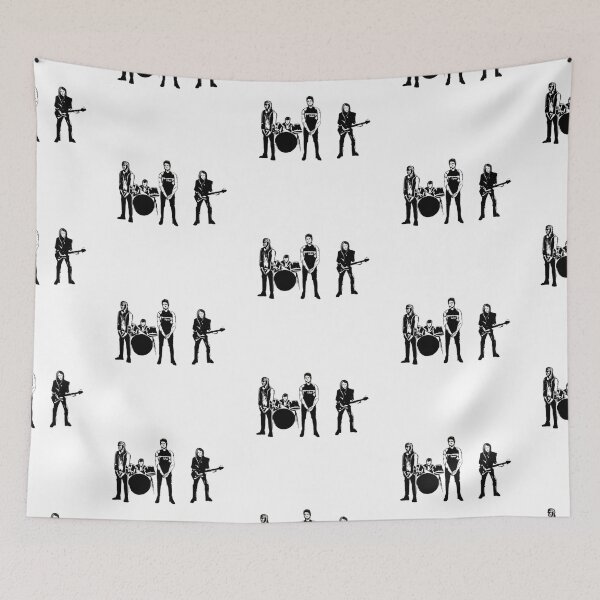 Item preview, Band Heroes Of Silence designed and sold by MinimalistHaven.