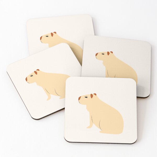 Item preview, Capybara Cute Aesthetic Bohemian Bed Accessories Kids designed and sold by Yellowriversss.