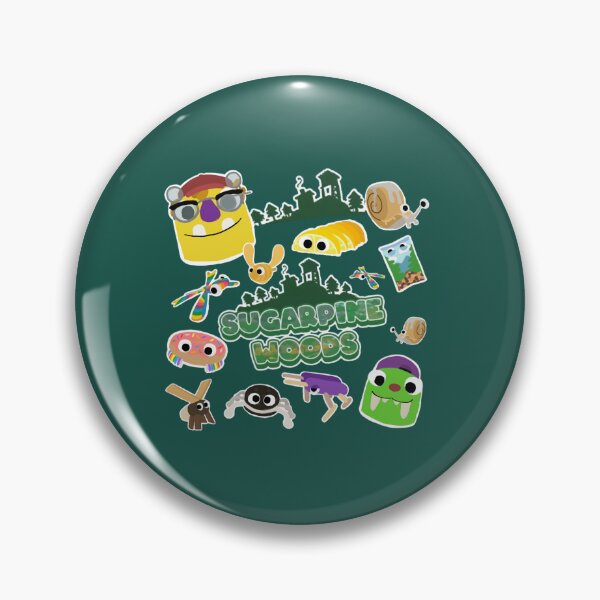 Item preview, Sugarpine Woods Bugsnax Fan Art Pack Kinda Bug And Kinda Snack Try to Catch Them In Your Trap Active designed and sold by Candieeiche.