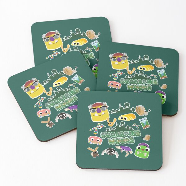 Item preview, Sugarpine Woods Bugsnax Fan Art Pack Kinda Bug And Kinda Snack Try to Catch Them In Your Trap Active designed and sold by Candieeiche.