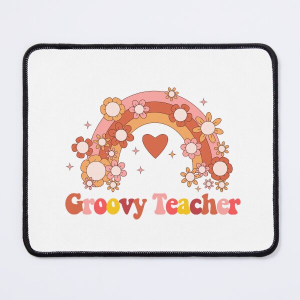 Item preview, Groovy Teacher Rainbow Design designed and sold by ScruffyBlonde.