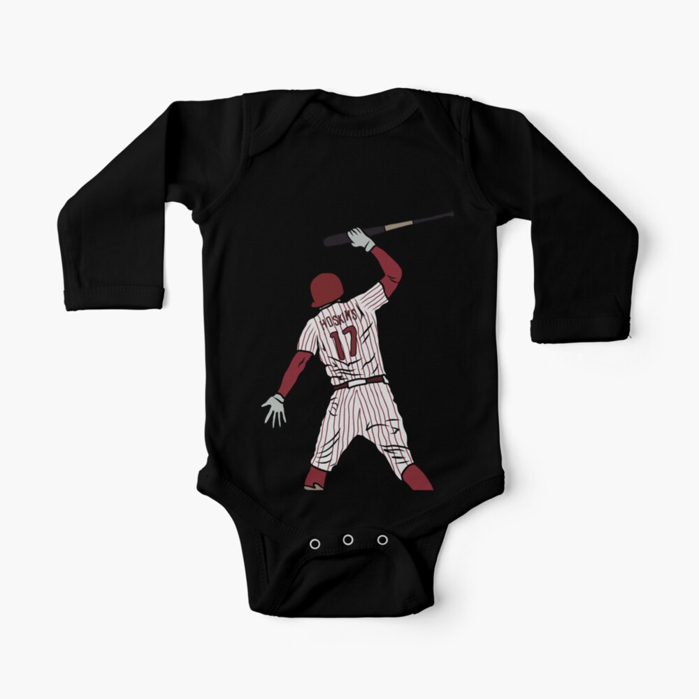 Rhys Hoskins Bat Slam Baby One-Piece for Sale by Abbiehorvath0