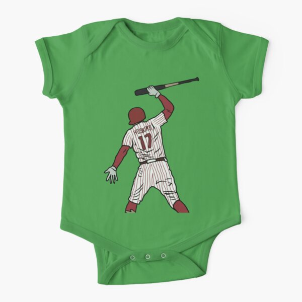 Rhys Hoskins Bat Slam Baby One-Piece for Sale by Abbiehorvath0