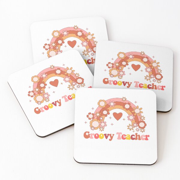 Item preview, Groovy Teacher Rainbow Design designed and sold by ScruffyBlonde.