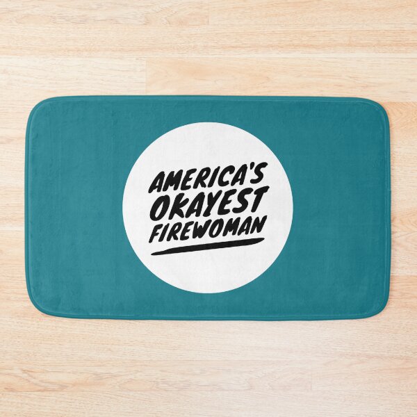 Item preview, America_s okayest Firewoman - funny paramedic emt designed and sold by JeffreyReuter.