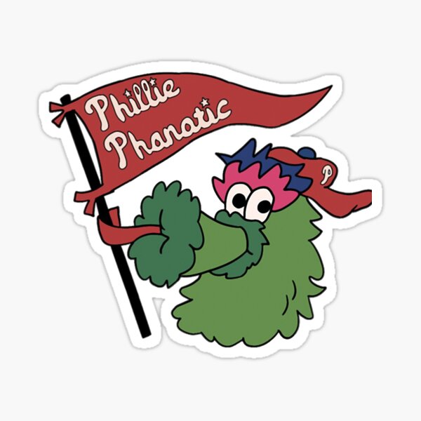 Phillie Phanatic STICKER - MLB Vinyl Philadelphia Phillies Die Cut