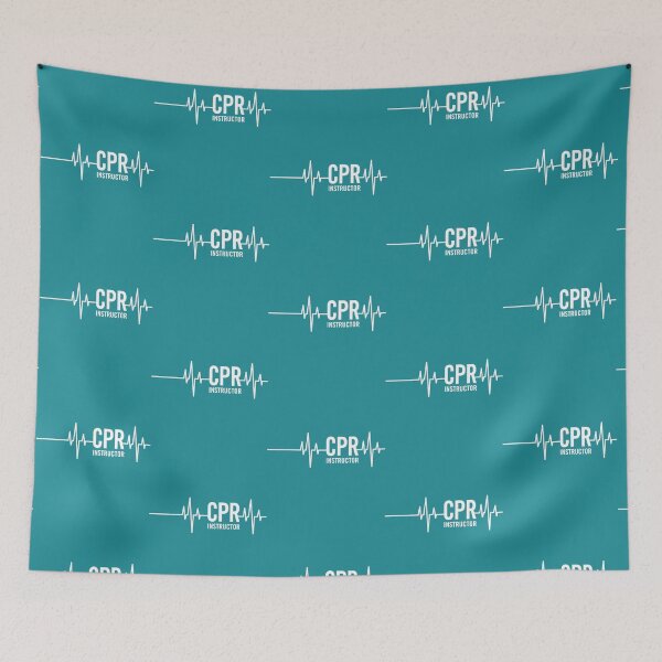 Item preview, CPR AED Instructor Heartbeat designed and sold by JeffreyReuter.