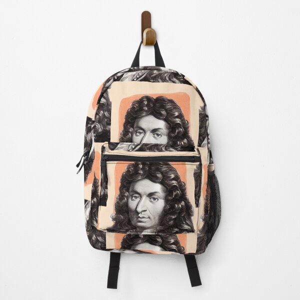 Item preview, Italian-French Composer Jean-Baptiste Lully - orange - illustration designed and sold by Litstoy.