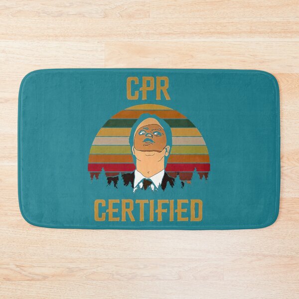 Item preview, CPR Certified Dwight Dummy Mask Vintage Retro The Office Movie T Gift Tee for Men Women designed and sold by JeffreyReuter.