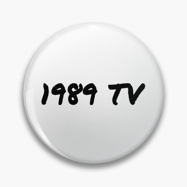 Item preview, 1989 TV designed and sold by Silly Stickers Etc..