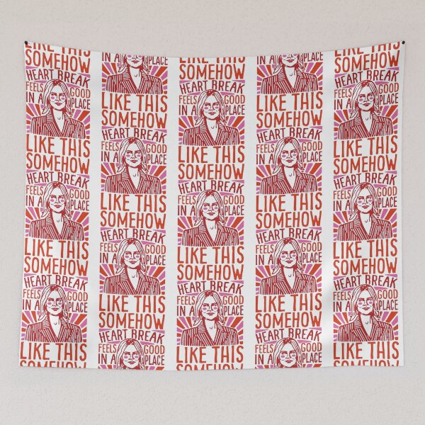Item preview, Somehow Heartbreak Seems Good In A Place Like This Quote Parody designed and sold by AlfredAlem.