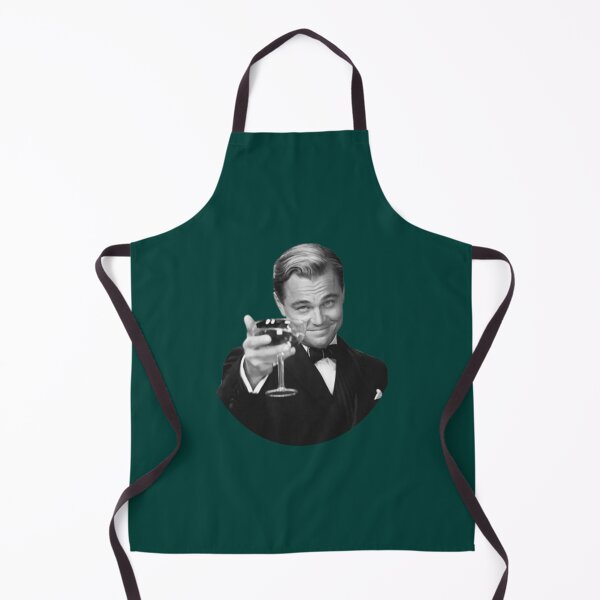 Item preview, The Great Gatsby Jay Gatsby Leonardo DiCaprio meme bw designed and sold by AlfredAlem.