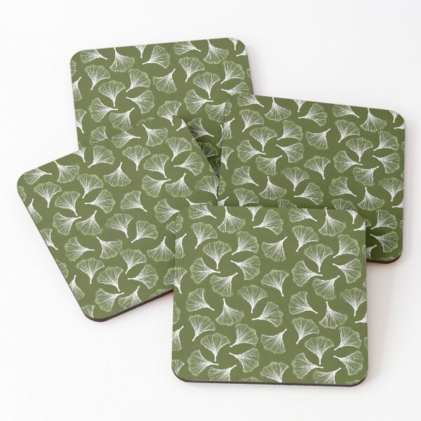 Item preview, Ginkgo Leaf - Olive Green designed and sold by Sarah Thorpe Designs .
