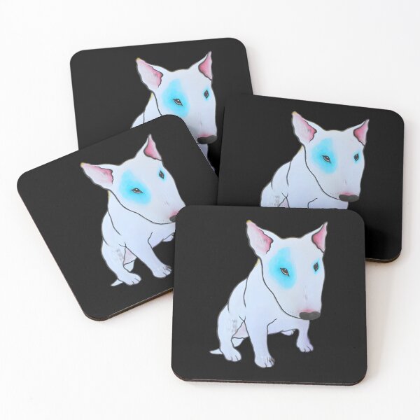 Item preview, Bull Terrier Mischievous Fitted 		 designed and sold by qygxjpjkj24.